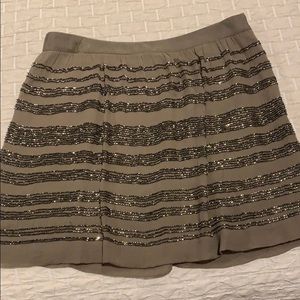 Club Monaco sequined skirt
